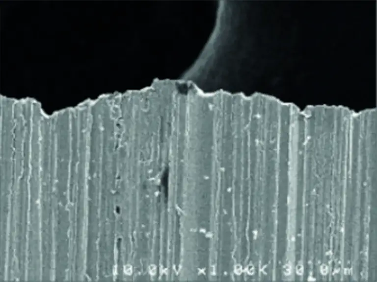 Conventional Blade Surface Roughness